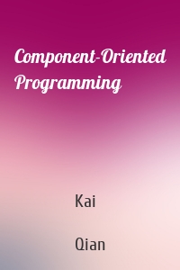 Component-Oriented Programming