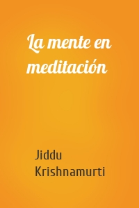 La mente en meditación