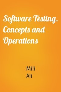 Software Testing. Concepts and Operations