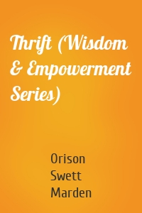 Thrift (Wisdom & Empowerment Series)
