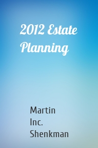 2012 Estate Planning