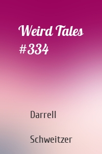 Weird Tales #334