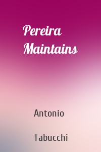 Pereira Maintains