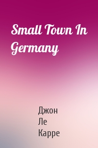 Small Town In Germany