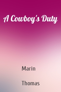 A Cowboy's Duty
