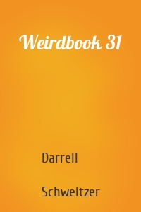 Weirdbook 31