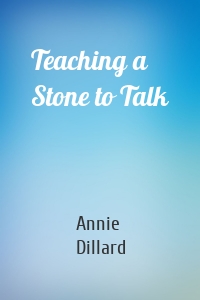 Teaching a Stone to Talk