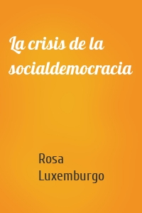 La crisis de la socialdemocracia