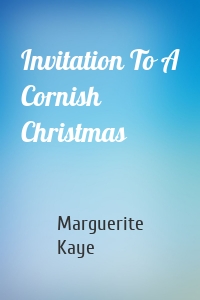 Invitation To A Cornish Christmas