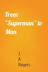 From "Superman" to Man